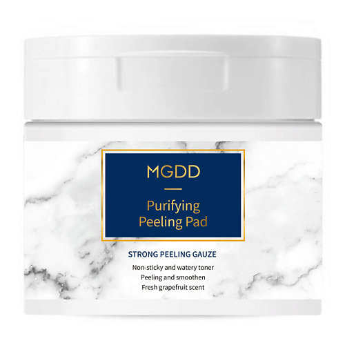 MGDD Диски для лица очищающие Purifying Peeling Pad 50EA тонер для лица cell by cell purifying c balance toner с ана кислотами