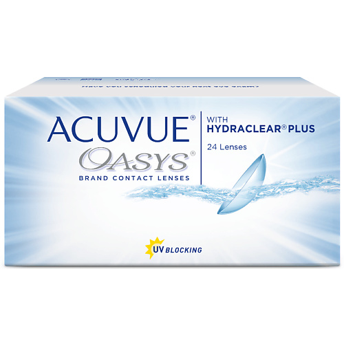 ACUVUE Двухнедельные контактные линзы ACUVUE OASYS with HYDRACLEAR PLUS 24 шт. ACV000151 - фото 1