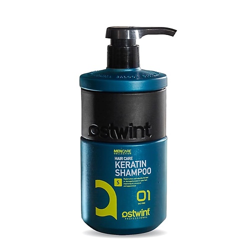 OSTWINT PROFESSIONAL Шампунь для волос с кератином 01 Keratin Shampoo шампунь keratin shot
