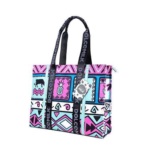 DOLCE MILK Сумка-шоппер женская, pattern brauberg сумка шоппер think outside the box