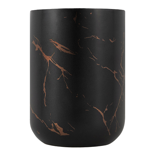 LETOILE HOME Стакан керамический черный стакан стеклянный генуя 500 мл 7 5×15 см серый