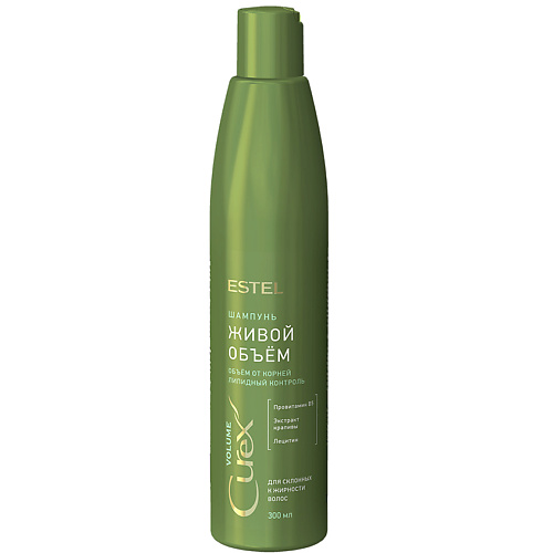 Шампунь для волос ESTEL PROFESSIONAL Шампунь Живой объём для склонных к жирности волос Curex volume