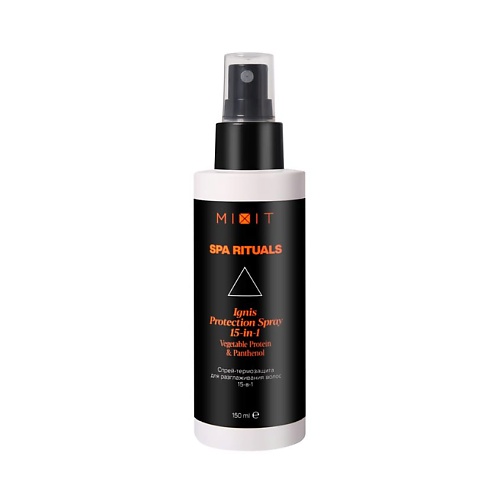 MIXIT Спрей-термозащита для разглаживания волос coiffance спрей термозащита с эффектом выпрямления волос liss line spray thermo lissant 200 0