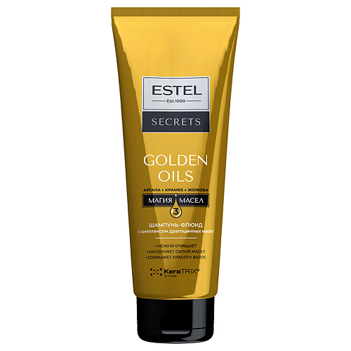 ESTEL PROFESSIONAL Шампунь-флюид для волос c комплексом драгоценных масел Golden Oils estel professional бальзам для волос 1000 мл