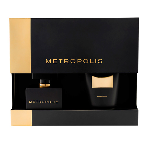 METROPOLIS Парфюмерно-косметический набор для мужчин METROPOLIS масло парфюмерно косметическое лимон аспера 10мл