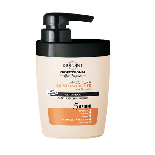 BIOPOINT PROFESSIONAL Маска для поврежденных и сухих волос Суперпитание Ultra Nourishing 300 увлажняющий шампунь для сухих и поврежденных волос amethyste hydrate shampoo 52001 250 мл