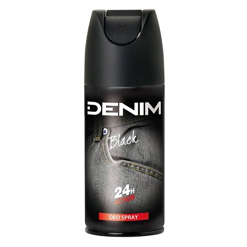 DENIM Дезодорант-аэрозоль Black 150 мастика fill inn резино битумная 520 мл аэрозоль