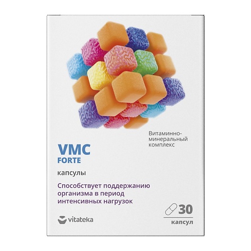 VITATEKA Витаминно-минеральный комплекс VMC Forte vplab витаминно минеральный комплекс для женщин ultra women s multivitamin formula
