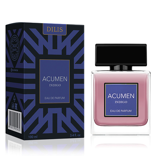 Парфюмерная вода DILIS Acumen Indigo dilis parfum парфюмерная вода acumen noir 100 мл 370 г