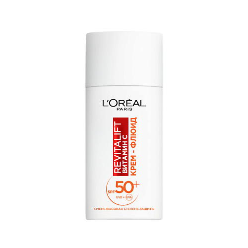 фото L'oréal paris крем-флюид revitalift витамин с дневной для лица с spf 50