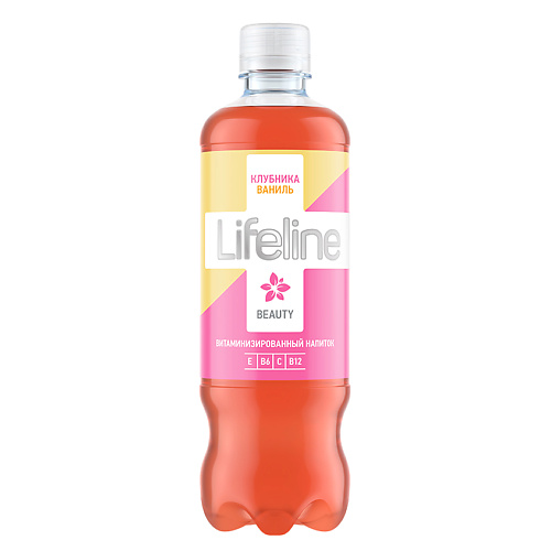 LIFELINE Напиток витаминизированный BEAUTY со вкусом клубника и ваниль LFL000021