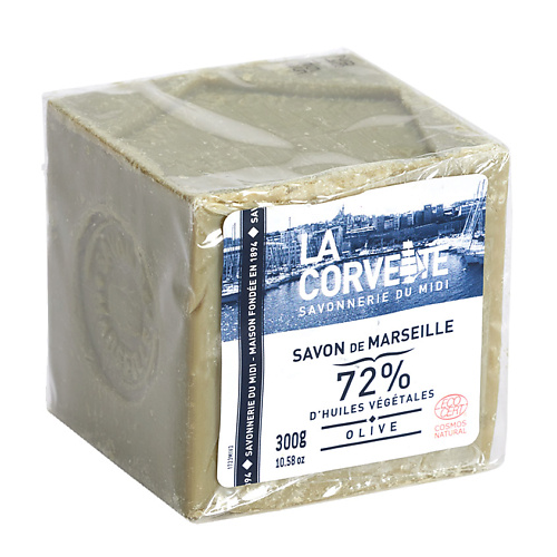 LA CORVETTE Мыло традиционное марсельское Оливковое herbolive оливковое мыло с молоком ослицы 85