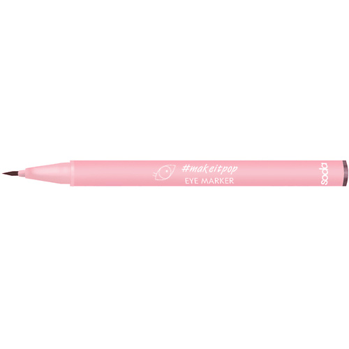 SODA EYE MARKER #makeitpop Подводка-маркер для глаз shiseido inkstroke кисть для совершенной подводки глаз