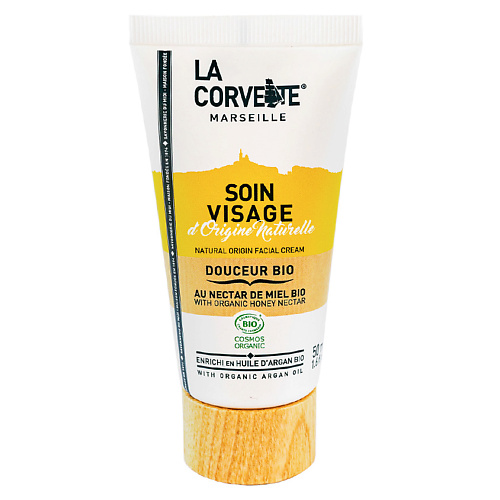 LA CORVETTE Крем для лица органический с маслом арганы и экстрактом меда le petit olivier сыворотка для лица антивозрастная с маслом арганы