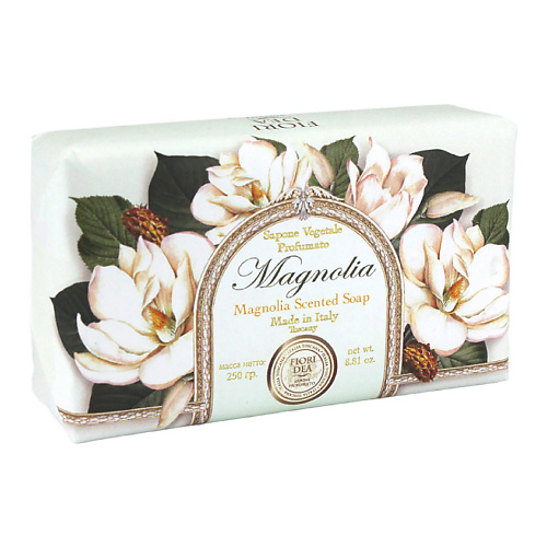 FIORI DEA Мыло кусковое Магнолия Fiori Dea Magnolia Scented Soap florinda мыло ария ов fiori di melo яблоневый 100 0