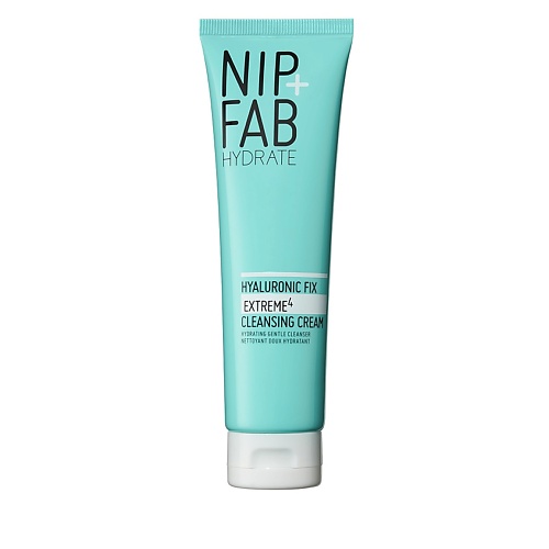 Крем для умывания NIP&FAB Крем для лица очищающий увлажняющий Hyaluronic Fix Extreme4 Cleansing Cream средства для умывания nip