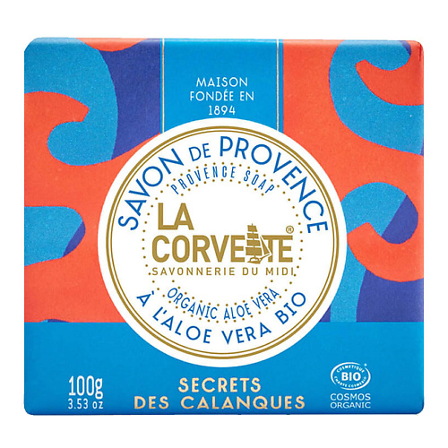 LA CORVETTE Мыло органическое Секреты Каланок la corvette крем для рук органический секреты каланок