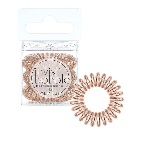 INVISIBOBBLE Резинка-браслет для волос Bronze And Beads invisibobble резинка браслет для волос invisibobble slim crystal clear