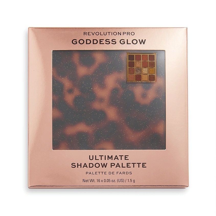 REVOLUTION PRO Палетка теней для глаз GODDESS GLOW ULTIMATE SHADOW RPR000225 - фото 4