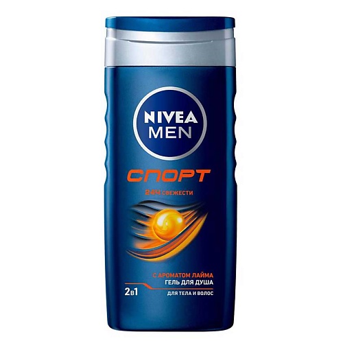 

NIVEA Гель для душа Спорт 2в1 для тела и волос, Гель для душа Спорт 2в1 для тела и волос