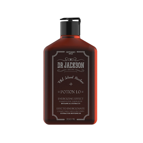 DR JACKSON Шампунь для волос и тела тонизирующий Potion 1.0 нанопластика love potion для выпрямления волос marshmellow 1l