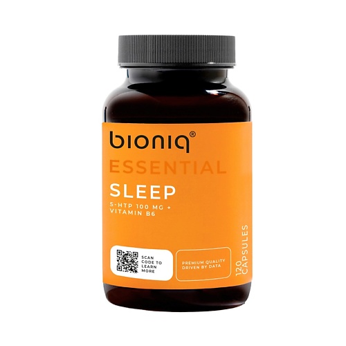 BIONIQ ESSENTIAL СЛИП – SLEEP 5-HTP 100 mg Комплекс для улучшения качества сна и снижения нервозности urban formula комплекс для снижения аппетита и похудения appetite сontrol с хромом артишоком и гарцинией камбоджийской