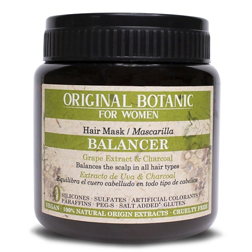 Маска для волос ORIGINAL BOTANIC Маска для волос балансирующая Balancer Hair Mask