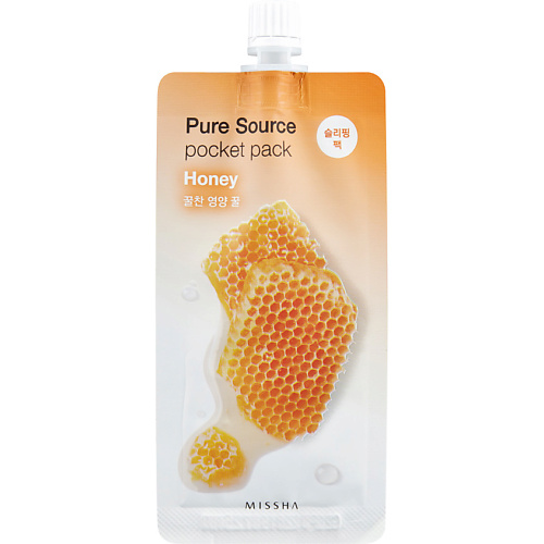 MISSHA Маска кремовая ночная Pure Source с медом missha маска кремовая ночная pure source с медом