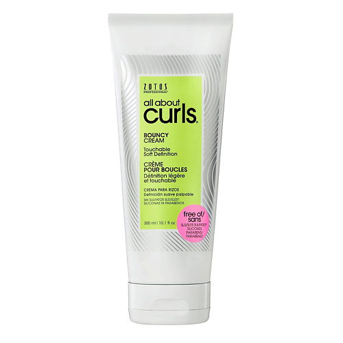 ALL ABOUT CURLS Крем для вьющихся волос Bouncy Cream all about curls крем кондиционер для облегчения расчесывания quenched cream conditioner