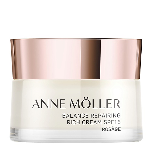 ANNE MOLLER Крем для лица питательный Rosage Balance Repairing Rich Cream SPF15 балансирующий крем daily ritual balance
