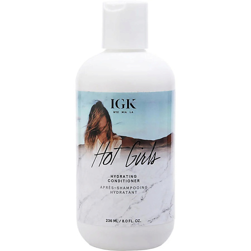 IGK Кондиционер для волос увлажняющий Hot Girls Hydrating Conditioner записная книжка girls 9 4 х 17 4 см 100 листов клетка мятный