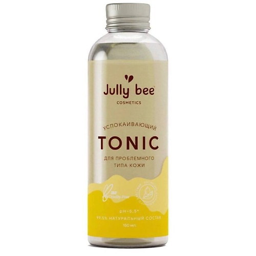JULLY BEE Тоник успокаивающий для проблемного типа кожи apivita тоник успокаивающий и увлажняющий 200 мл
