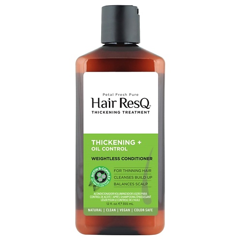 PETAL FRESH Кондиционер уплотняющий для тонких и склонных к жирности волос без эффекта утяжеления Hair ResQ уплотняющий шампунь для волос hair superfood densifying shampoo for hair loss tendencies