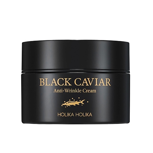 HOLIKA HOLIKA Крем для лица с черной икрой Black Caviar Anti-Wrinkle Cream биокрем для лица пантика питательный с икрой кефали энергия моря 30г