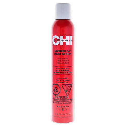 CHI Лак для волос нормальной фиксации Enviro 54 Hairspray Natural Hold sim sensitive лак средней фиксации forme natural hold hairspray 300 мл