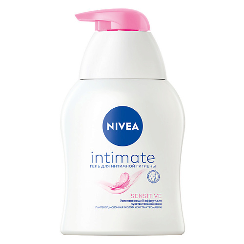 NIVEA Гель для интимной гигиены Sensitive увлажняющий гель для интимной гигиены для ежедневного ухода hydrating intimate gel