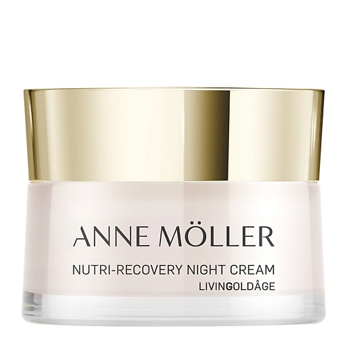 ANNE MOLLER Крем для лица ночной восстанавливающий Livingoldage Nutri-Recovery Night Cream korres увлажняющий ночной крем для лица olive