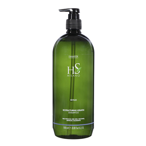 DIKSON Шампунь восстанавливающий для ослабленных волос Shampoo Repair Restructuring Keratin HS MILANO