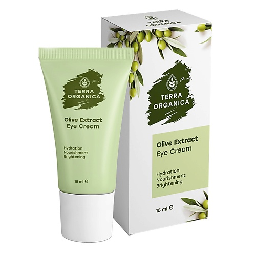 TERRA ORGANICA Крем для кожи вокруг глаз с экстрактом оливы Oliva маска для лица антиоксидантная planeta organica