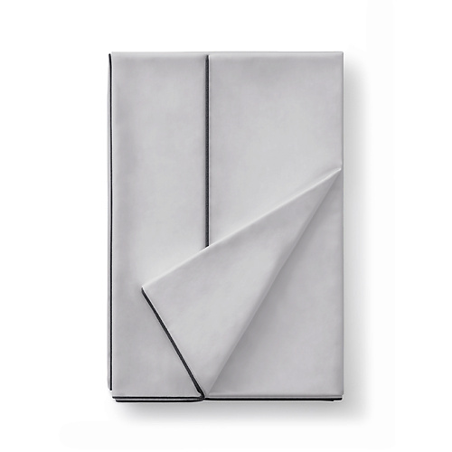 SOFT SILVER Антибактериальный пододеяльник Duvet Cover, 148х215 см. Цвет: «Благородное серебро» (серый) клиппер togu маленький серебро 55 мм