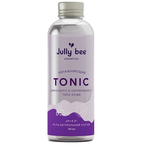 JULLY BEE Тоник увлажняющий для сухого и нормального типа кожи apivita тоник успокаивающий и увлажняющий 200 мл