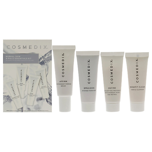 COSMEDIX Набор для лица для нормальной кожи Normal Skin Essentials Kit royal samples косметический набор perfect skin 24 7 крем ночной крем дневной spf 20 сыворотка