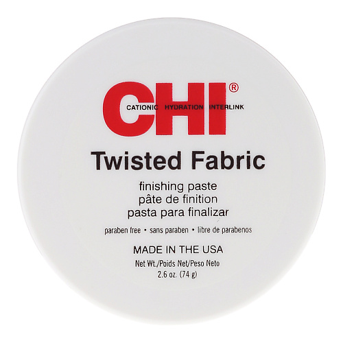 CHI Гель-паста для укладки волос Twisted Fabric Finishing Paste моделирующая паста для волос fiber paste