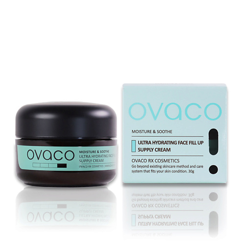 OVACO Крем для лица ультра-увлажняющий Ultra Hydrating Face Fill up Cream luxvisage блеск для губ pin up ultra matt 18 cream praline 5 г