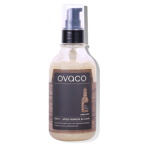 фото Ovaco очищающая эссенция для волос root & shaft speed remove & clean