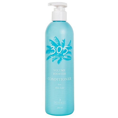 305 BY MIAMI STYLISTS Кондиционер для объёма тонких волос Volume Booster agua miami beach
