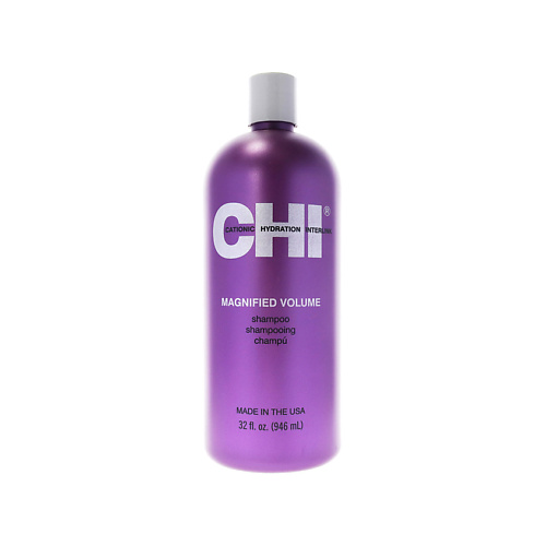 CHI Шампунь для объема и густоты волос Magnified Volume Shampoo acure шампунь для объема волос мята перечная и эхинацея vivacious volume shampoo