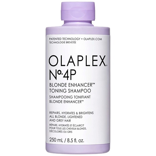 цена Шампунь для волос OLAPLEX Шампунь тонирующий Система защиты осветленных волос No.4P Blonde Enhancer Toning Shampoo