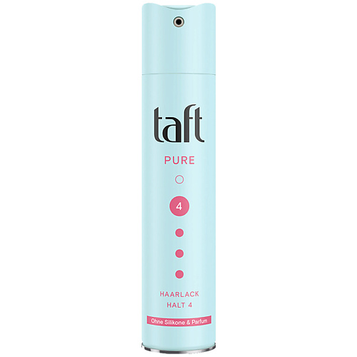 ТАФТ TAFT Лак для волос без силикона и отдушек сверхсильная фиксация Ultra Pure лак для укладки волос taft ultra pure сверхсильная фиксация 4 225 мл
