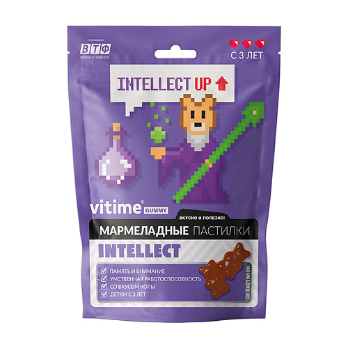 VITIME Мармеладные пастилки Intellect Интеллект